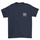 PIZZANISTA! CROSS BONE T-SHIRT NAVY 【 ピザニスタ! クロス ボーン Tシャツ ネイビー 】