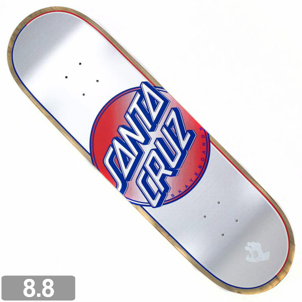 SANTA CRUZ STEADFAST DOT VX SILVER DECK 8.8 【 サンタクルーズ ステッドファスト ドット VX