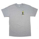 PIZZANISTA! SKULL & PIN T-SHIRT GREY 【 ピザニスタ! スカル & ピン Tシャツ グレー 】