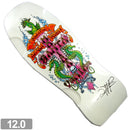 BULLDOG SKATES FISH HAND DRAWING ART DECK 12x33 【 BDS ブルドック フィッシュ アートデッキ デッキ 】