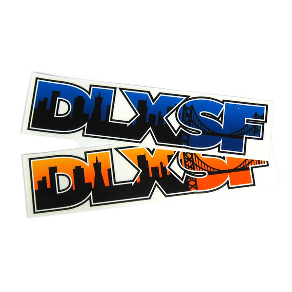 DLXSF SKYLINE STICKER LARGE 【 デラックス ステッカー ラージ 】