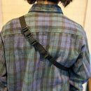 MAGENTA HIP BAG WHITE/MAROON【 マゼンタ ヒップ バッグ ホワイト マルーン 】