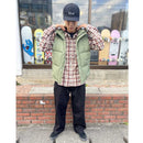 POLAR SKATE CO. FLANNEL SHIRT BROWN【 ポーラー スケート フランネル シャツ ブラウン】