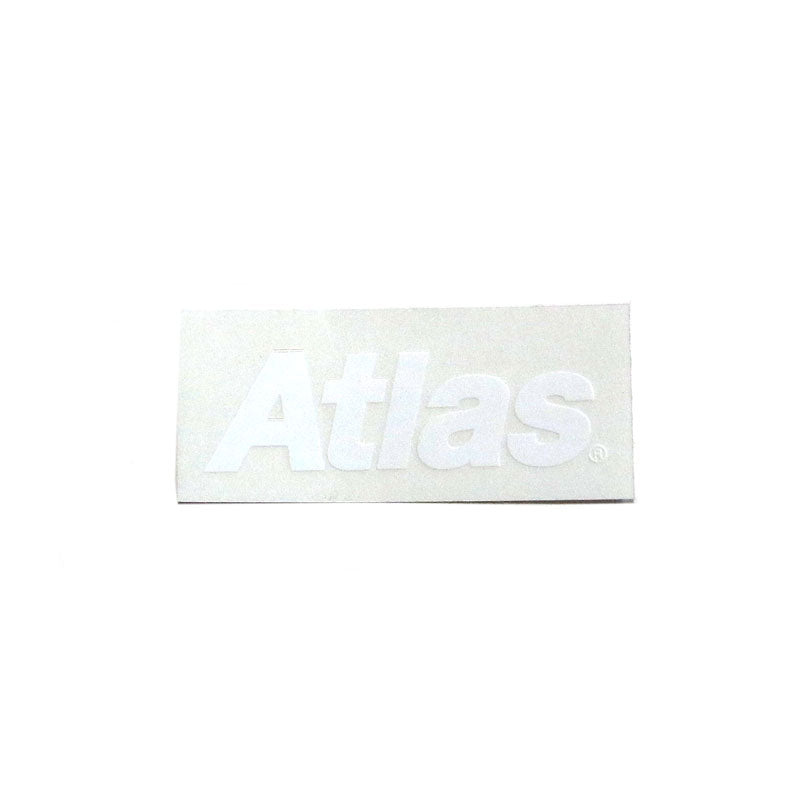 ATLAS CLEAR BASE STICKER WHITE SMALL【 アトラス クリア ベース ステッカー ホワイト スモール 】