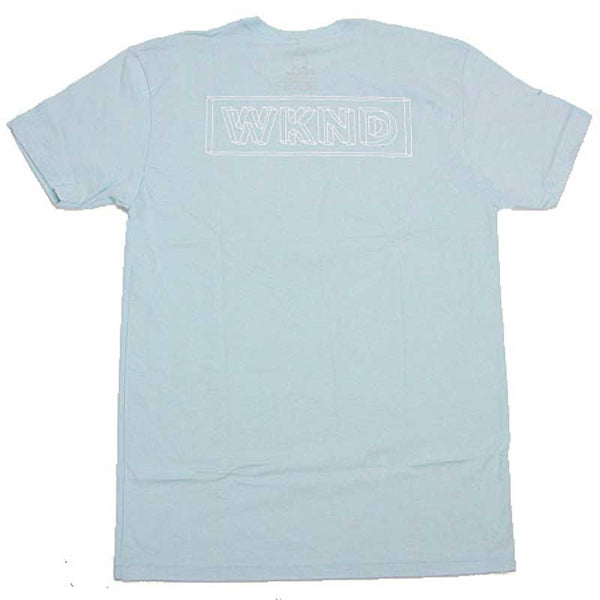 WKND WIRE FRAME POWDER BLUE T-SHIRTS 【 ウィークエンド ワイヤー フレーム パウダー ブルー Tシャツ 】