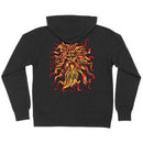 SANTA CRUZ JESSEE SUNGOD HOODED ZIP SWEATSHIRT BLACK 【 サンタクルーズ ジェシー サンゴッド フーデッド ジップ スウェットシャツ ブラック 】
