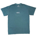 SML. WHEELS OG EMBROIDERED CENTER LOGO TEE  GREEN【 スモール ウィール OG センター ロゴ Tシャツ グリーン 】