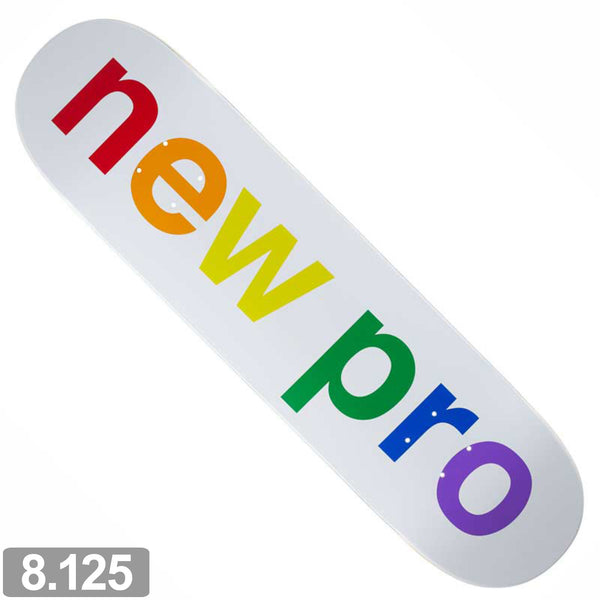ENJOI NEW PRO WHITE DECK 8.125 【 エンジョイ ニュー プロ ホワイト デッキ 】