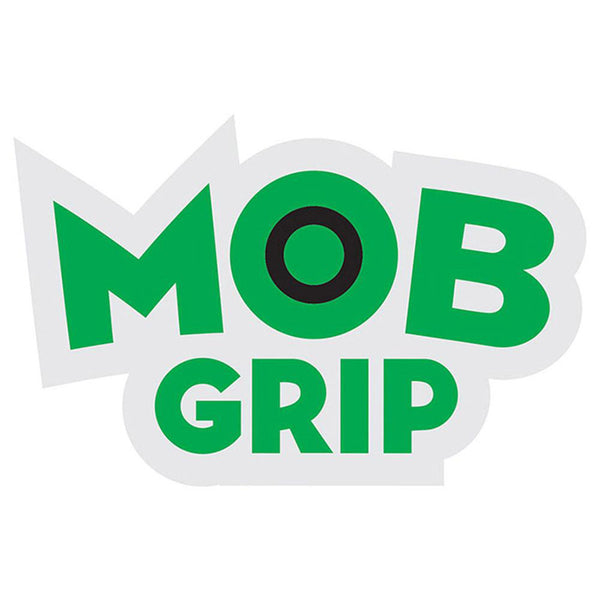 MOB GRIP CLEAR MYLAR DECAL STICKER MEDIUM GREEN / BLACK 【 モブ グリップ クリアー マイラー デカール ステッカー ミディアム グリーン ブラック 】