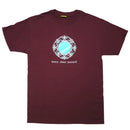 IGGY NYC WORRY ABOUT YOURSELF T-SHIRTS MAROON 【 イギー ウォリー アバウト ユアセルフ Tシャツ マルーン 】