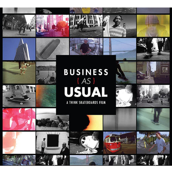 THINK BUSINESS AS USUAL DVD 【 シンク ビジネス アズ ユージュアル  DVD 】