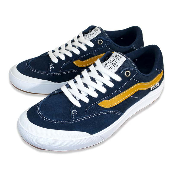 VANS BERLE PRO SHOES NAVY / GOLD【 バンズ  バール プロ シューズ ネイビー ゴールド 】