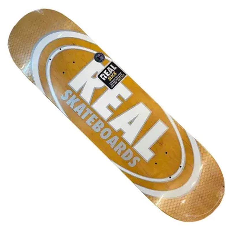 REAL TEAM OVAL PEARL PATTERN SLICK DECK 8.25【 リアル チーム オーヴァル パール パターン スリック デッキ 】
