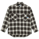 POLAR SKATE CO. BIG BOY FLANNEL SHIRT BROWN 【 ポーラー スケート ビッグボーイ フランネル シャツ リッチ ブラウン 】