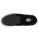 VANS CLASSIC SLIP-ON SUEDE & SUITING BLACK 【 バンズ クラシック スリッポン スエード スーティング ブラック スケート シューズ 】