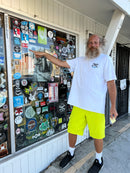 RIP CITY CHECKER CIRCLE LOGO L/S T-SHIRT WHITE 【 リップ シティ チェッカー サイクル ロゴ ホワイト 長袖 】