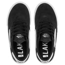 LAKAI CAMBRIDGE KIDS BLACK / WHITE SUEDE SHOES 【 ラカイ ケンブリッジ キッズ ブラック ブラック / ホワイト 子供用 シューズ  】