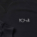 POLAR SKATE CO. DEFAULT CREWNECK BLACK 【 ポーラー スケート デフォルト クルーネック ブラック 】