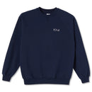 POLAR SKATE CO. DEFAULT CREWNECK RICH NAVY 【 ポーラー スケート デフォルト クルーネック リッチ ネイビー】
