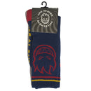 SPITFIRE BIGHEAD CREW SOCKS NAVY / RED / GOLD 【 スピットファイア ビッグヘッド クルー ソックス ネイビー / レッド / ゴールド 】