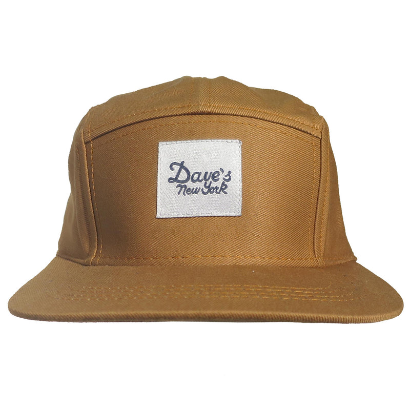 DAVE’S NEW YORK VINTAGE LOGO 5 PANEL CAP BROWN【 デイヴス ニュー ヨーク ビンテージ ロゴ 5 パネル キャップ ブラウン 】
