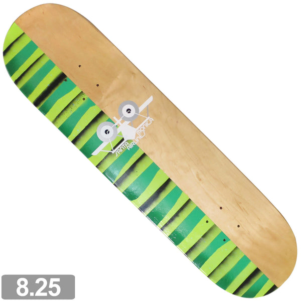 SMA HANDPAINTED POPSICLE DECK 8.25 GREEN STRIPE 【 サンタモニカ エアラインズ ハンドペイント ポプシクル デッキ 】