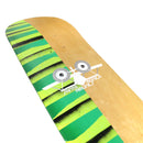 SMA HANDPAINTED POPSICLE DECK 8.25 GREEN STRIPE 【 サンタモニカ エアラインズ ハンドペイント ポプシクル デッキ 】