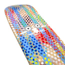 SMA HANDPAINTED POPSICLE DECK 9.0 DOTS AND BLUE 【 サンタモニカ エアラインズ ハンドペイント ポプシクル デッキ 】