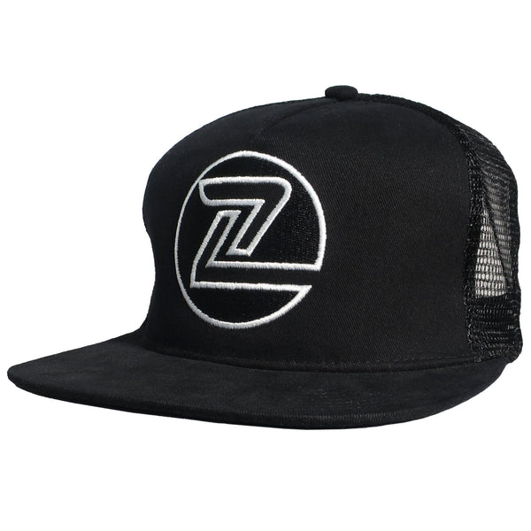80's Z-FLEX トラッカーキャップ Z FLEX TRUCKER HAT BLACK 【 ジー フレックス トラッカー ハット