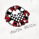 RIP CITY CHECKER CIRCLE LOGO L/S T-SHIRT WHITE 【 リップ シティ チェッカー サイクル ロゴ ホワイト 長袖 】