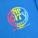 RIP CITY CLASSIC OG LOGO L/S T-SHIRT BLUE 【 リップ シティ クラシック OG ロゴ ブルー 長袖  】