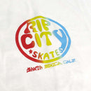 RIP CITY CLASSIC OG LOGO T-SHIRT WHITE 【 リップ シティ クラシック OG ロゴ Tシャツ ホワイト 】