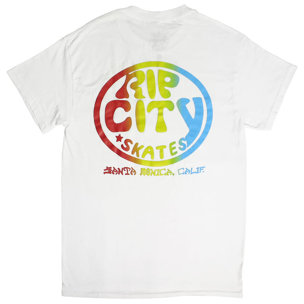 RIP CITY CLASSIC OG LOGO T-SHIRT WHITE 【 リップ シティ クラシック OG ロゴ Tシャツ ホワイト 】