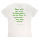 CARIUMA TEE OFF WHITE WITH YOUR HEART 【 カリウマ Tシャツ オフ ホワイト ウィズ ユア ハート 】