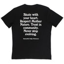 CARIUMA TEE BLACK WITH YOUR HEART 【 カリウマ Tシャツ ブラック ウィズ ユア ハート 】