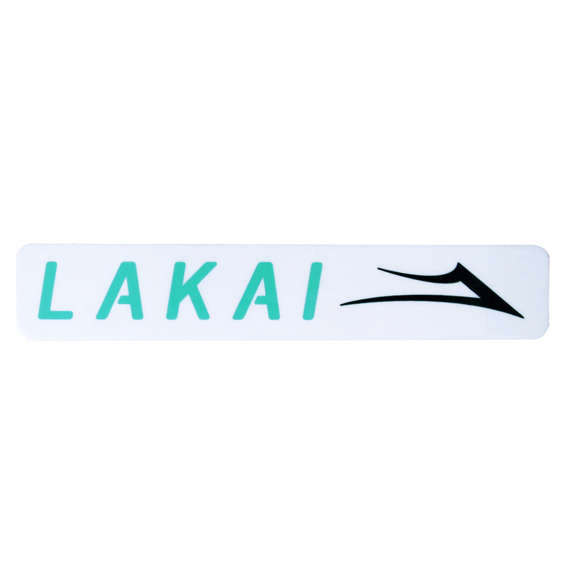 LAKAI BAR STICKER WHITE / LIGHT GREEN MEDIUM 【 ラカイ バー ステッカー ホワイト / ライト グリーン ミディアム 】