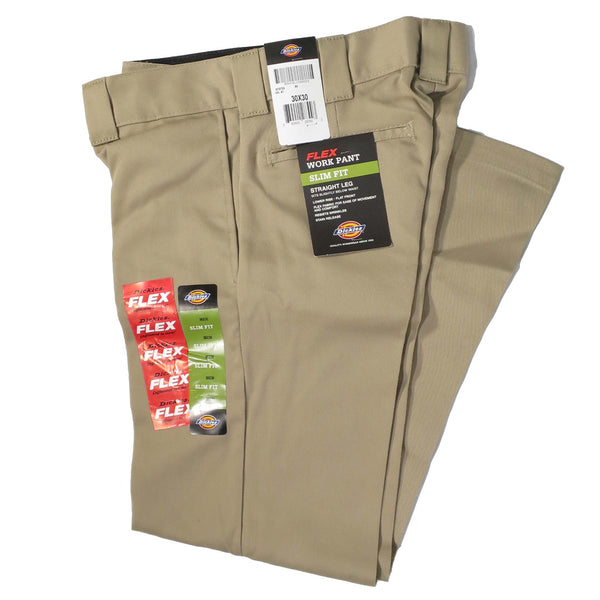 DICKIES 873 SLIM FLEX WORK PANTS SAND 【 ディッキーズ 873