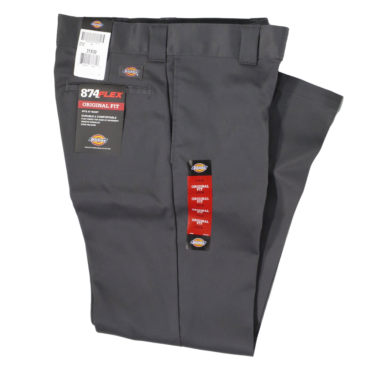 ディッキーズ874FLEXワークパンツw38l30黒ブラック古着フレックスメンズ インポートライン DICKIES 874 FLEX WORK PANTS BLACK