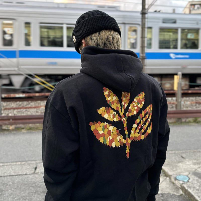 MAGENTA FORREST PLANT HOODIE BLACK 【 マゼンタ フォレスト プラント