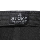 STOKE BONFIRE SNAPBACK HAT BLACK 【 ストーク ボンファイア スナップバック ハット キャップ ブラック 】