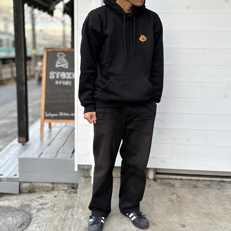 MAGENTA FORREST PLANT HOODIE BLACK 【 マゼンタ フォレスト プラント