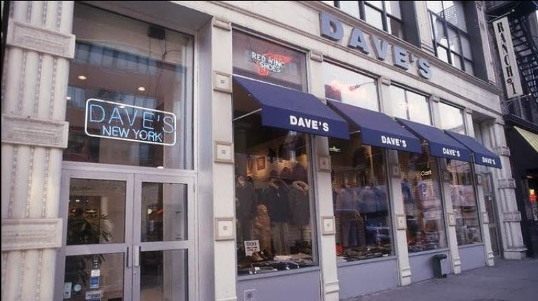 DAVE’S NEW YORK VINTAGE LOGO 5 PANEL CAP BROWN【 デイヴス ニュー ヨーク ビンテージ ロゴ 5 パネル キャップ ブラウン 】