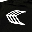 CARIUMA TEAM HOODIE PULLOVER BLACK WHITE LOGO 【 カリウマ チーム フーディー プルオーバー ブラック ホワイト ロゴ 】