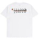 POLAR SKATE CO. BASKETBALL T-SHIRTS WHITE 【 ポーラー バスケットボール Tシャツ ホワイト 】