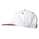 GNARHUNTERS G LOGO SNAPBACK WHITE / ALMOND 【 ナーハンターズ G ロゴ スナップバック ホワイト / アーモンド 】