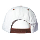 GNARHUNTERS G LOGO SNAPBACK WHITE / ALMOND 【 ナーハンターズ G ロゴ スナップバック ホワイト / アーモンド 】