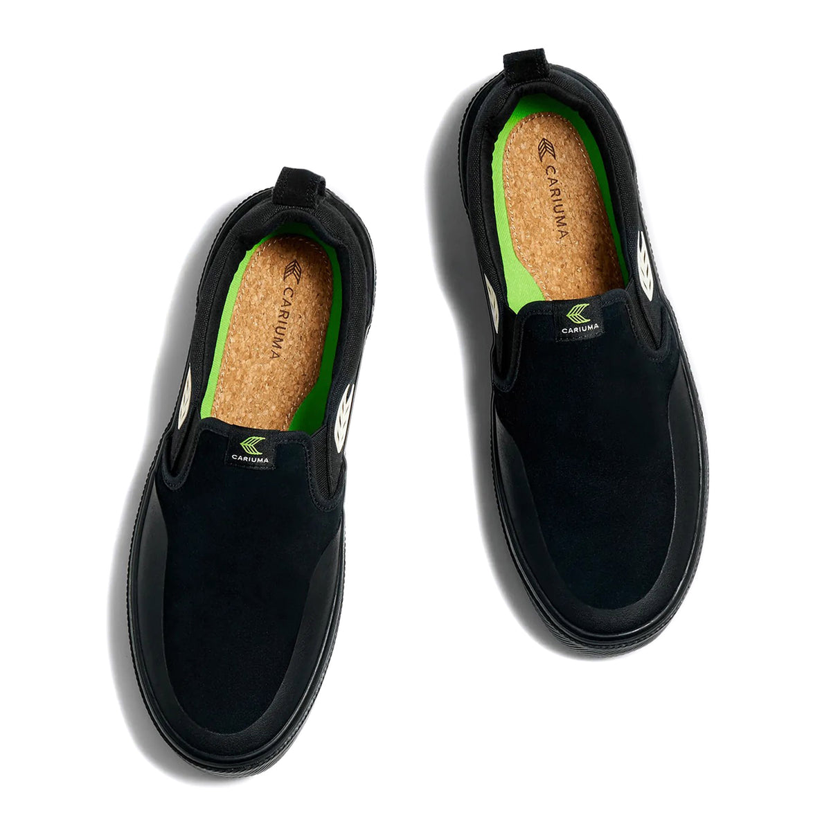 CARIUMA SLIP ON SKATE PRO All BLACK / IVORY 【 カリウマ スリッポン 
