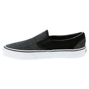 VANS CLASSIC SLIP-ON SUEDE & SUITING BLACK 【 バンズ クラシック スリッポン スエード スーティング ブラック スケート シューズ 】
