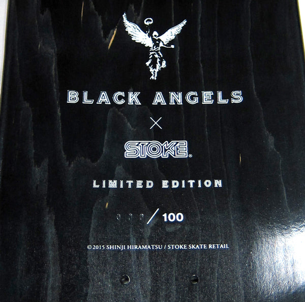 STOKE x BLACK ANGELS BLACK DECK 8.0 【 100本限定 ナンバー