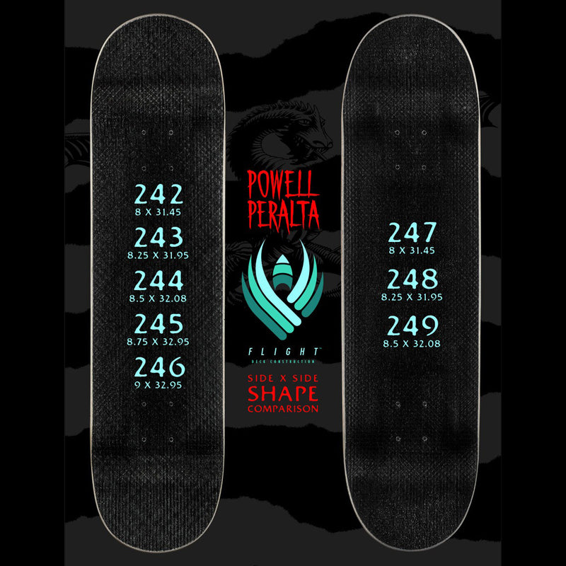 POWELL PERALTA スケートデッキ 8.25×31.95 - スケートボード